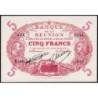 La Réunion - Pick 14_7 - 5 francs - Série P.143 - 1938 - Etat : SPL