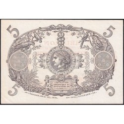 La Réunion - Pick 14_8 - 5 francs - Série M.171 - 1944 - Etat : SUP+