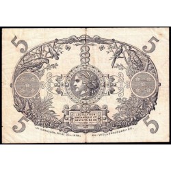 La Réunion - Pick 14_9 - 5 francs - Série M.268 - 1944 - Etat : TB