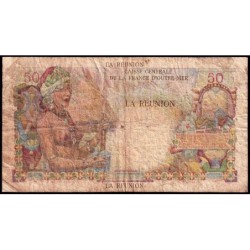 La Réunion - Pick 44 - 50 francs - Série Y.29 - 1948 - Etat : B