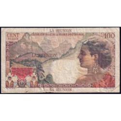 La Réunion - Pick 45 - 100 francs - Série X.49 - 1948 - Etat : TB-