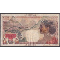 La Réunion - Pick 45 - 100 francs - Série X.49 - 1948 - Etat : TB