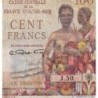 La Réunion - Pick 45 - 100 francs - Série J.50 - 1948 - Etat : TB-