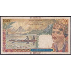 La Réunion - Pick 47 - 1'000 francs - Série M.5 - 1947 - Etat : TB+