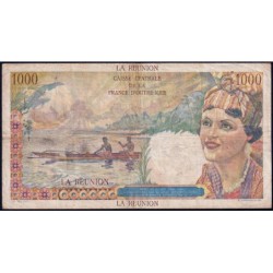 La Réunion - Pick 47 - 1'000 francs - Série V.10 - 1947 - Etat : TB