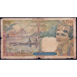 La Réunion - Pick 47 - 1'000 francs - Série E.11 - 1947 - Etat : AB