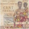 La Réunion - Pick 49 - 100 francs - Série J.1 - 1960 - Etat : TB-