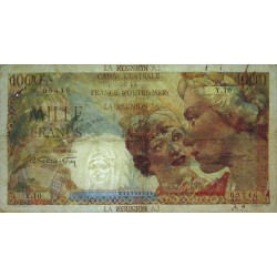 La Réunion - Pick 47 - 1'000 francs - Série Y.10 - 1947 - Etat : TB+
