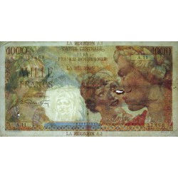 La Réunion - Pick 47 - 1'000 francs - Série A.11 - 1947 - Etat : TB+