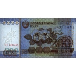 Corée du Nord - Pick 48_2 - 200 won - Série ㄷㅋ - 2005 - Etat : NEUF