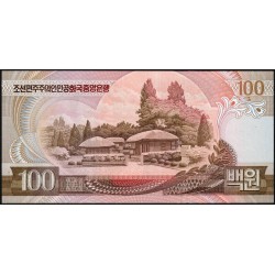 Corée du Nord - Pick 53 - 100 won - Série ㄱㄱ - 1992 (2007) - Commémoratif - Etat : NEUF