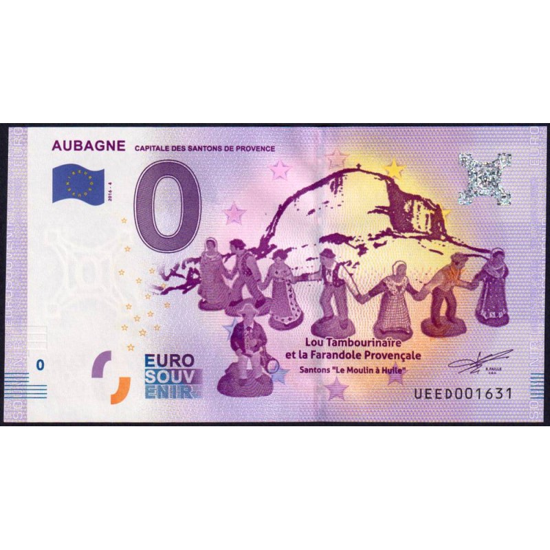 13 - Aubagne Capitale des Santons de Provence - UEED-2016-4 - Etat : NEUF