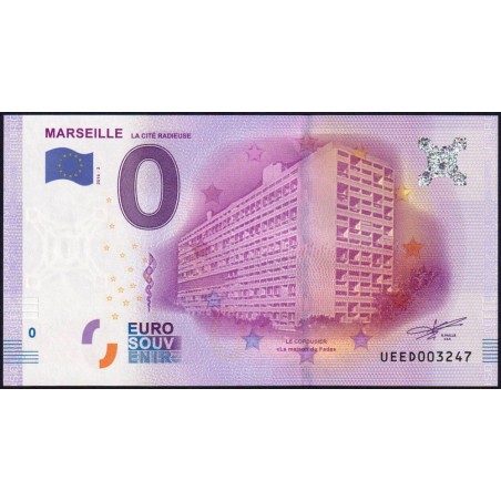 13 - Aubagne - Marseille - La Cité radieuse - UEED-2016-2 - Etat : NEUF