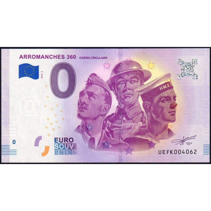 14 - Arromanches 360 - Cinéma Circulaire - UEFK-2018-2 - Etat : NEUF