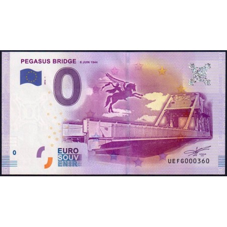 14 - Benouville - Pegasus Bridge - UEFG-2016-1 - Etat : NEUF