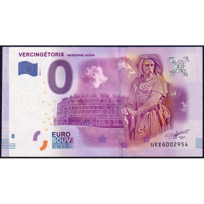 21 - Alise-Sainte-Reine - Vercingétorix - Muséoparc Alésia - UEEG-2016-1 - Etat : NEUF