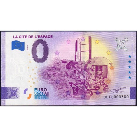 31 - Toulouse - La Cité de l'Espace - UEFC-2022-5 - Etat : NEUF