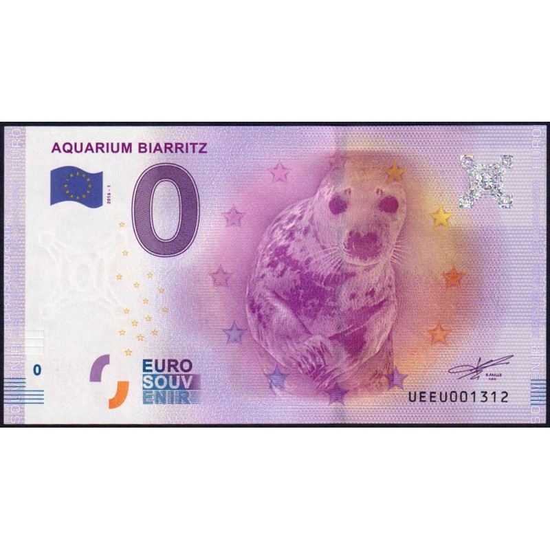 64 - Aquarium de Biarritz - UEEU-2016-1 - Etat : NEUF