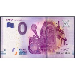 54 - Nancy - Art Nouveau - UEFA-2017-3 - Etat : NEUF