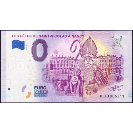 54 - Les Fêtes de Saint-Nicolas à Nancy - UEFA-2018-2 - Etat : NEUF