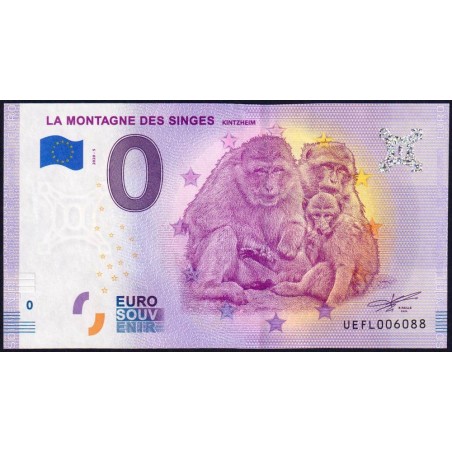 67 - Kintzheim - La Montagne des Singes - UEFL-2020-5 - Etat : NEUF