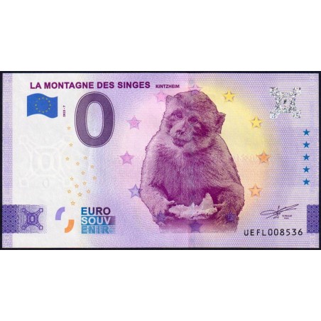 67 - Kintzheim - La Montagne des Singes - UEFL-2023-7 - Etat : NEUF