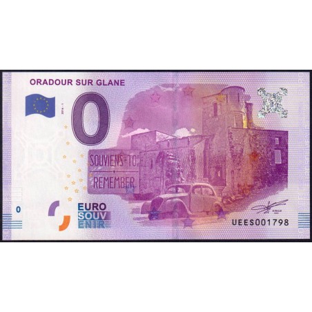 87 - Oradour-sur-Glane - UEES-2016-1 - Etat : NEUF