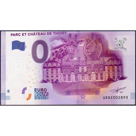 78 - Parc et Château de Thoiry - UEDZ-2016-1 - Variété - Etat : NEUF