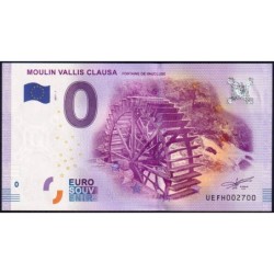 84 - Fontaine de Vaucluse - Moulin Vallis Clausa - UEFH-2017-1 - Etat : NEUF