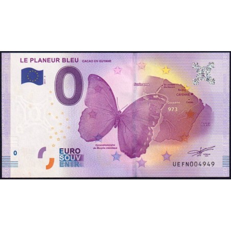 Guyane Française - Roura - Le Planeur Bleu - Cacao en Guyane - UEFN-2017-2 - Etat : NEUF