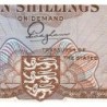 Jersey - Pick 7a - 10 shillings - Série C - 1963 - Etat : SPL+