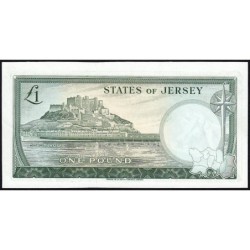 Jersey - Pick 8b - 1 pound - Série G- 1972- Etat : pr.NEUF