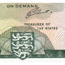 Jersey - Pick 8b - 1 pound - Série G- 1972- Etat : pr.NEUF