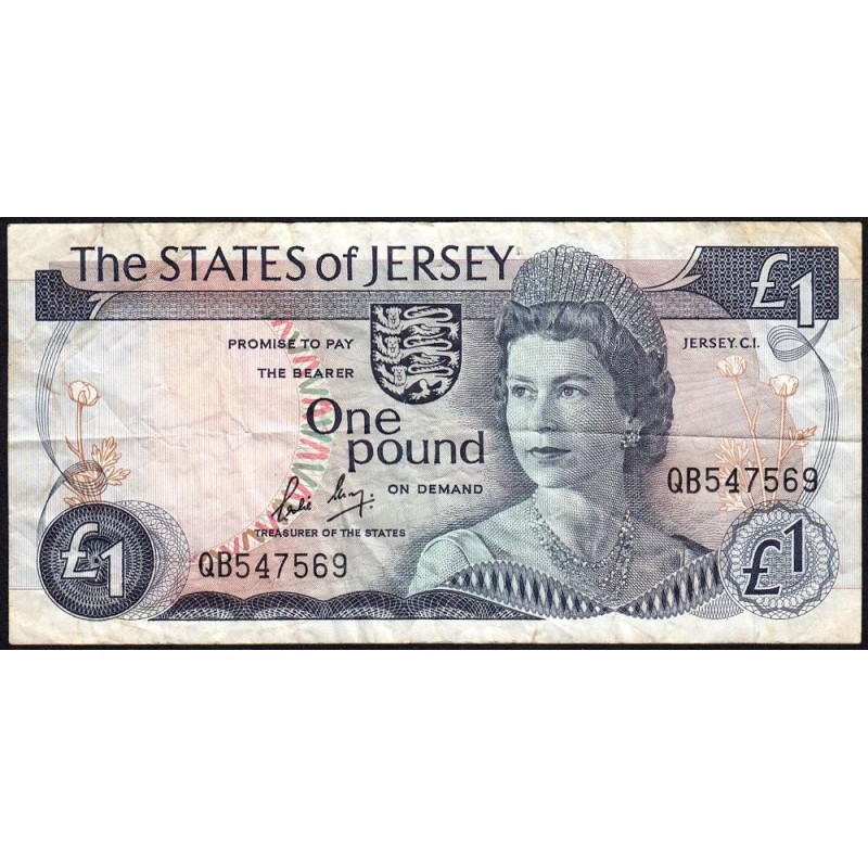 Jersey - Pick 11b - 1 pound - Série QB - 1985 - Etat : TB