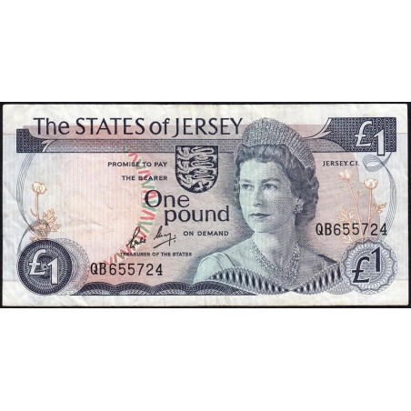 Jersey - Pick 11b - 1 pound - Série QB - 1985 - Etat : TTB-