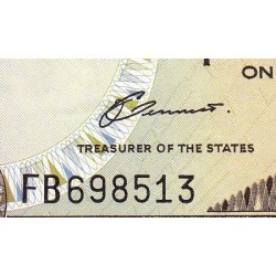 Jersey - Pick 12a - 5 pounds - Série FB - 1976 - Etat : TTB+ à SUP