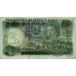 Jersey - Pick 13b - 10 pounds - Série EB - 1983 - Etat : SPL+