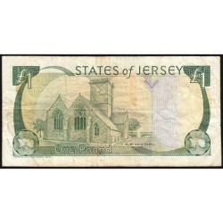 Jersey - Pick 15a - 1 pound - Série AC - 1989 - Etat : TB-