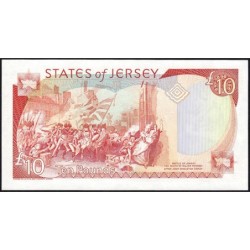 Jersey - Pick 17a - 10 pounds - Série AC - 1989 - Etat : NEUF