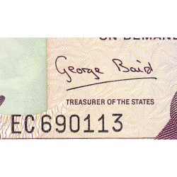 Jersey - Pick 21a - 5 pounds - Série EC - 1993 - Etat : NEUF