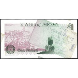 Jersey - Pick 25 - 1 pound - Série LJ - 09/05/1995 - Commémoratif - Etat : NEUF