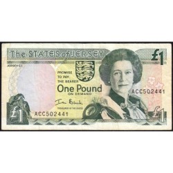 Jersey - Pick 26b - 1 pound - Série ACC - 2000 - Etat : TB