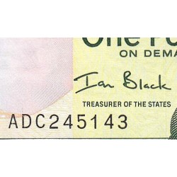 Jersey - Pick 26b - 1 pound - Série ADC - 2000 - Etat : NEUF