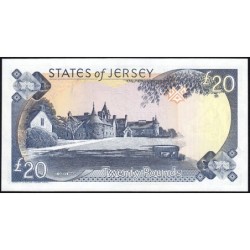 Jersey - Pick 29a - 20 pounds - Série QC - 2000 - Etat : SPL+