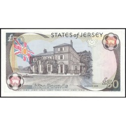 Jersey - Pick 30a - 50 pounds - Série BC - 2000 - Etat : NEUF