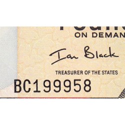 Jersey - Pick 30a - 50 pounds - Série BC - 2000 - Etat : NEUF