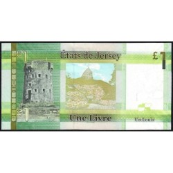 Jersey - Pick 32a - 1 pound - Série AD - 2010 - Etat : NEUF