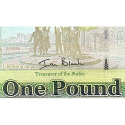 Jersey - Pick 32a - 1 pound - Série AD - 2010 - Etat : NEUF