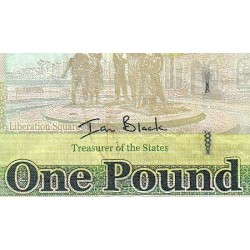 Jersey - Pick 32a - 1 pound - Série AD - 2010 - Etat : TB