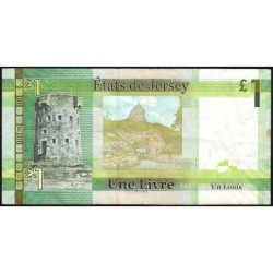 Jersey - Pick 32a - 1 pound - Série BD - 2010 - Etat : TB+